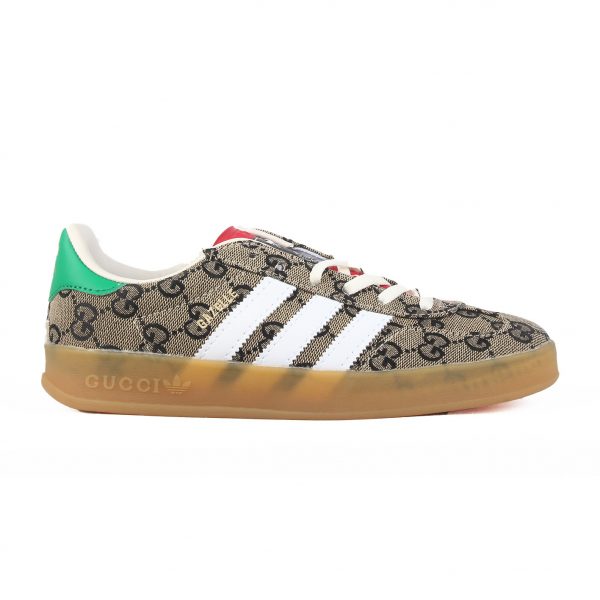 کتونی ادیداس gazelle x gucci خاکی