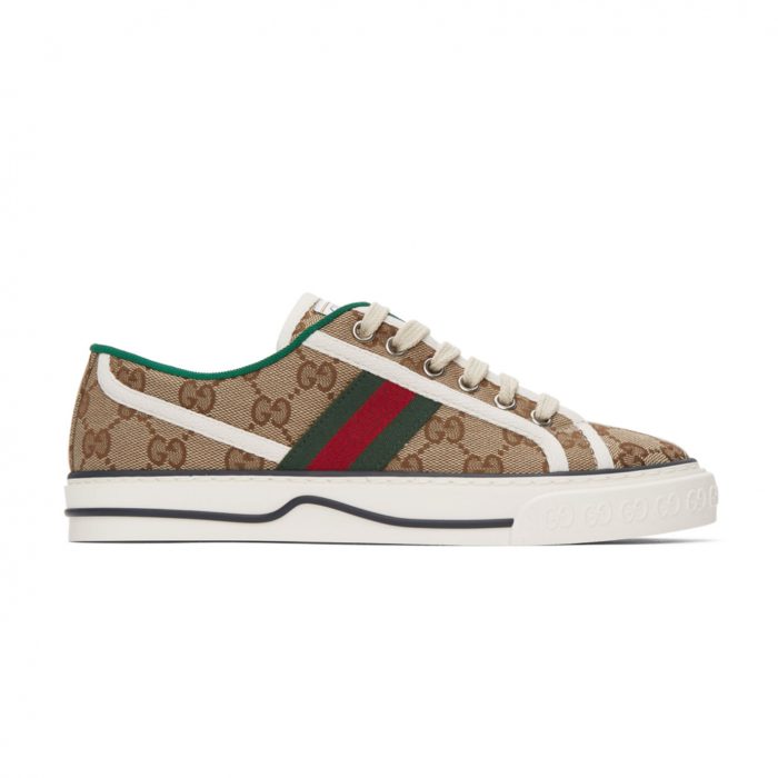 خرید کفش گوچی تنیس gucci tennis 1977 gg canvas 